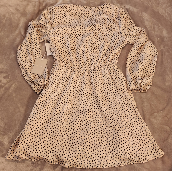 CHELSEA 28 BLACK PINK WISP BUTTERFLY WISP DRESS. NWT - Picture 3 of 3